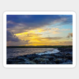 The Sun Sets Over Lahinch Sticker
